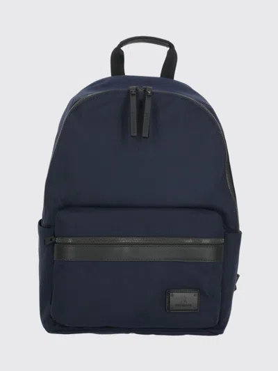 Premiata Versatile Backpack Featuring Multiple Pockets In Blue