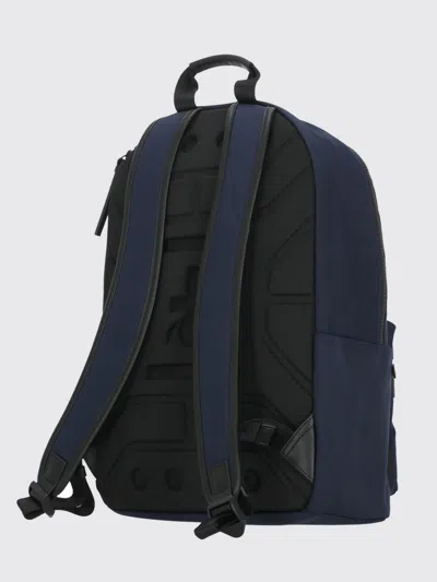 Premiata Versatile Backpack Featuring Multiple Pockets In Blue