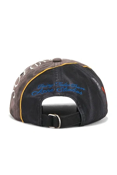 Acne Studios Cuddy Sponsor Cap In Multi