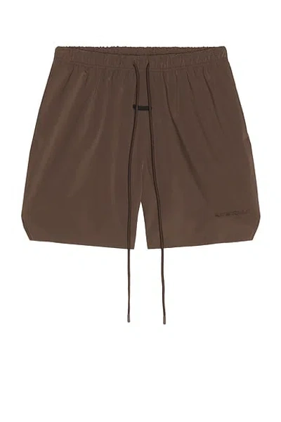 Essentials Active Trace Classic Short In Brown
