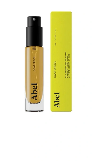 Abel Mini Coat Check Eau De Parfum In Transparent