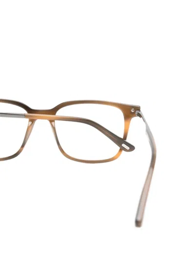 Tom Ford Square-frame Glasses In Brown