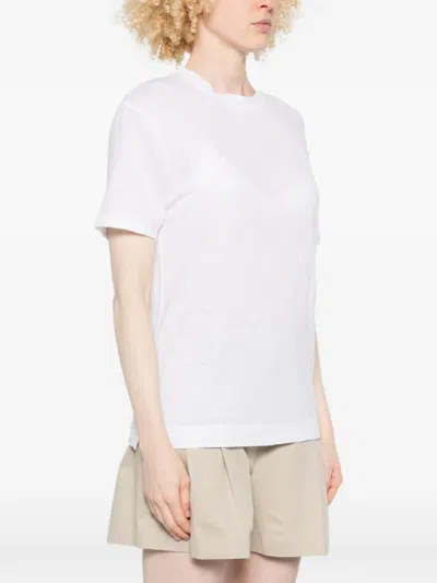 Fedeli Crew-neck T-shirt In White