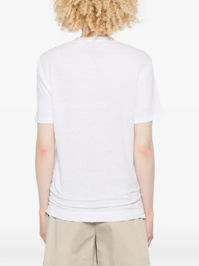 Fedeli Crew-neck T-shirt In White