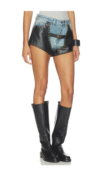 Understated Leather X Revolve Chaps Short In Multi