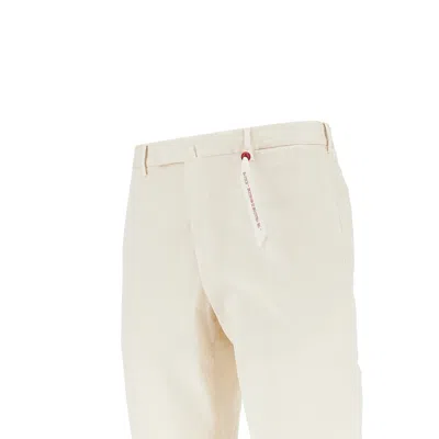 Santaniello Belt-loop Trousers In White