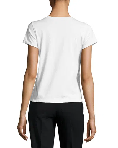 Prince Peter Statement Cotton Tee In White