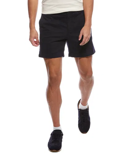Robert Talbott Douglas Chino Short In Blue