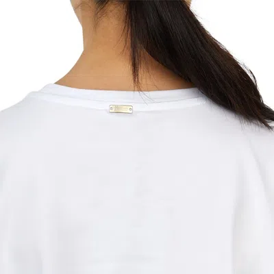 Herno Round Neck Pullover T-shirt In White