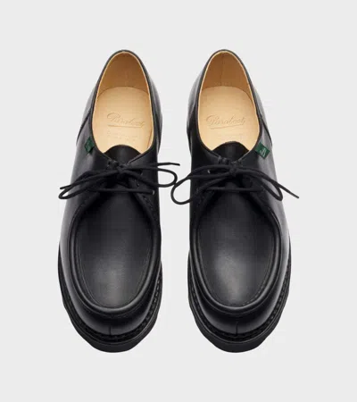 Paraboot Michael Griff Lis Vert Loafers In Black