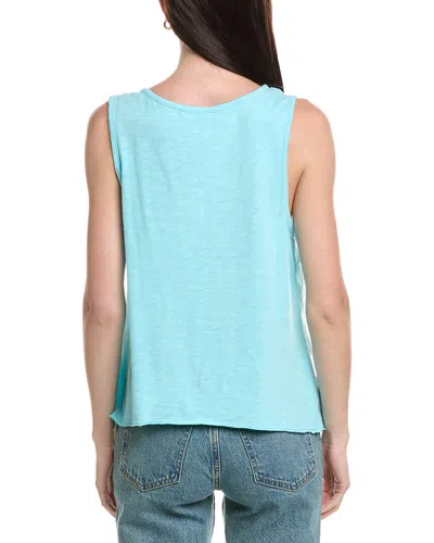 Xcvi Lamar Tank Top In Blue