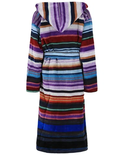 Missoni Cesar Hooded Bathrobe In Multi