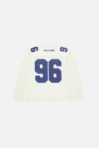 Acne Studios Long-sleeved T-shirt In Neutral