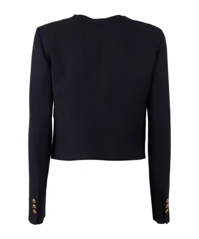P.a.r.o.s.h Button-embellishment Jacket In Black