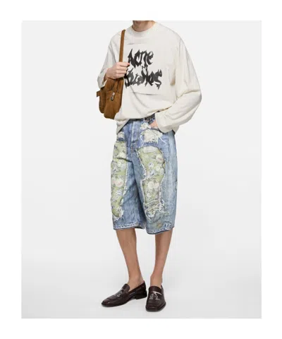 Acne Studios Long-sleeved T-shirt In White