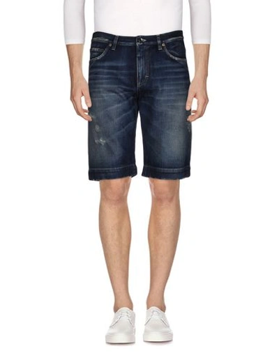 Dolce & Gabbana Denim Shorts In Blue