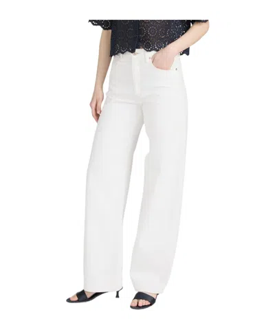 Frame The Bow Jeans In White