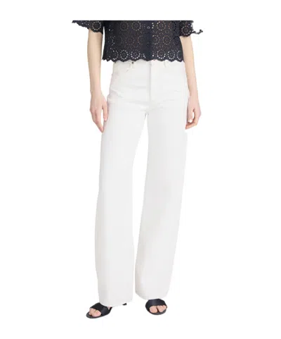 Frame The Bow Jeans In White