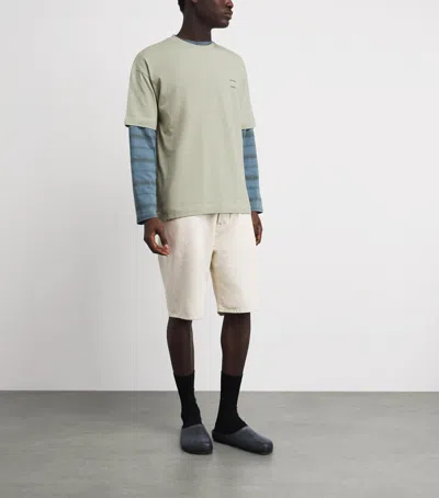 Samsoe & Samsoe Samsoe Samsoe Organic Cotton Joel T-shirt In Green