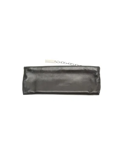 Prada Leather Pouch In Black