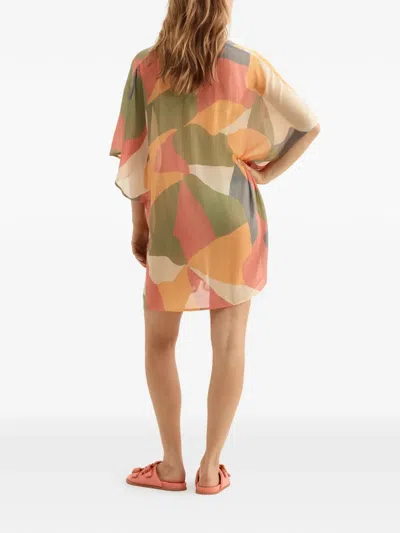 Eres Nuance Kaftan In Multi