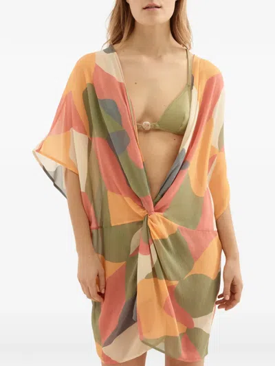 Eres Nuance Kaftan In Multi