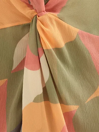 Eres Nuance Kaftan In Multi