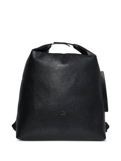 John Richmond Logo Backpack In Black