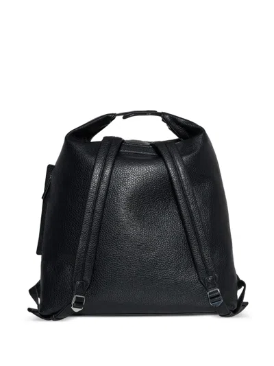 John Richmond Logo Backpack In Black