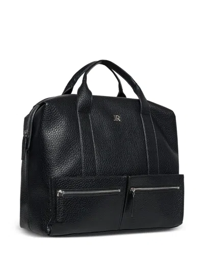 John Richmond Zip-pocket Bag In Black
