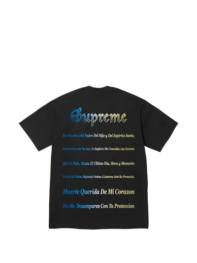 Supreme Grim Reaper T-shirt In Black