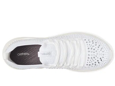 Aetrex Carly Sparkle In White