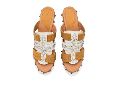Dingo Chateau Platform Wedge Sandal In Multi