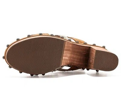 Dingo Chateau Platform Wedge Sandal In Multi