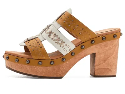 Dingo Chateau Platform Wedge Sandal In Multi