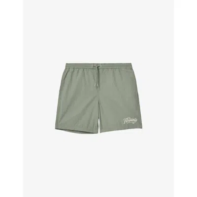 Allsaints Odyssey Swimshort In Green