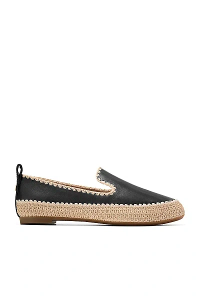 Cole Haan Asbury Espadrille Loafers In Black