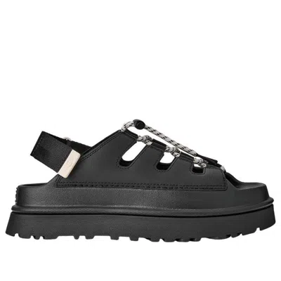 Ugg Goldenglow Toggle Sandals In Black