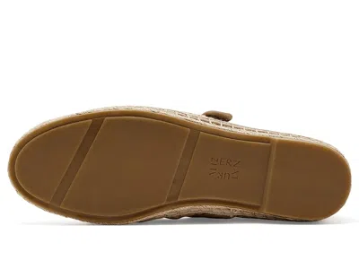 Naturalizer Java Mary Jane Espadrille Flat In Brown