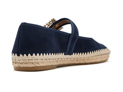 Naturalizer Java Mary Jane Espadrille Flat In Blue