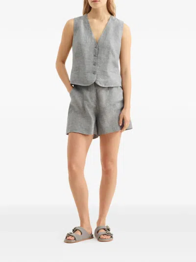 Eres Créatif Vest In Gray
