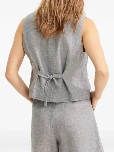 Eres Créatif Vest In Gray