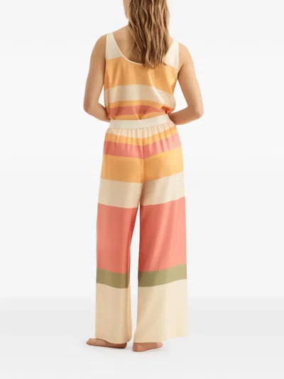 Eres Sorbets Striped Top In Multi