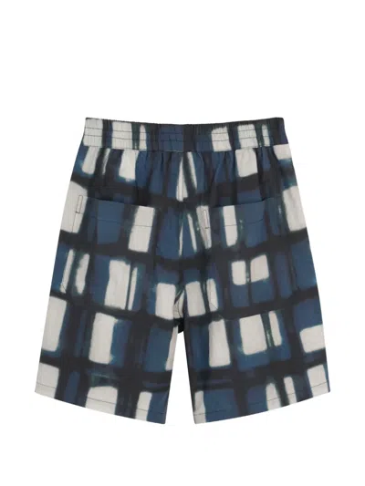 Givenchy Check-print Shorts In Multi