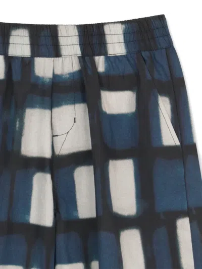 Givenchy Check-print Shorts In Multi
