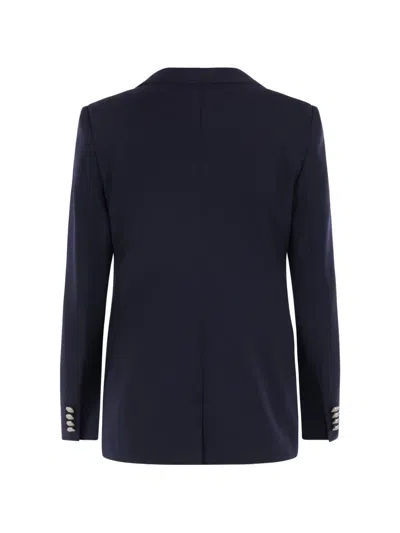 Tagliatore Single-breasted Suit In Blue