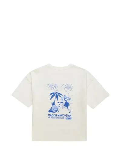 Maison Mangostan Hula T-shirt In Neutral