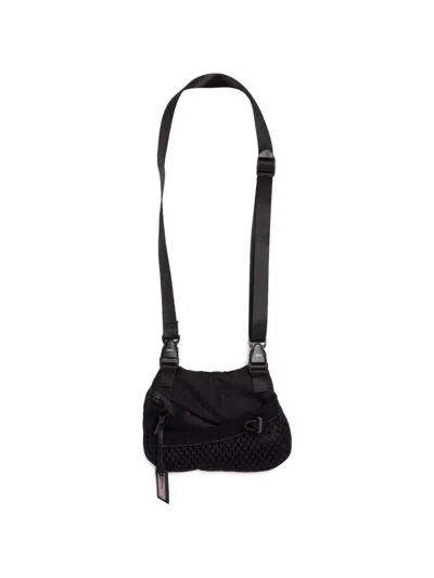 Arcs Mini Flow Messenger Bag In Black