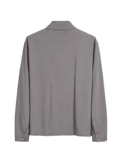 Les Héritiers Zip-up Worktech Jacket In Gray