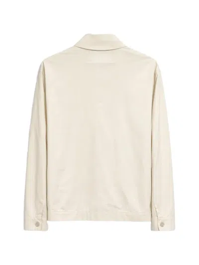 Les Héritiers Work Tech Zip-up Jacket In Neutral
